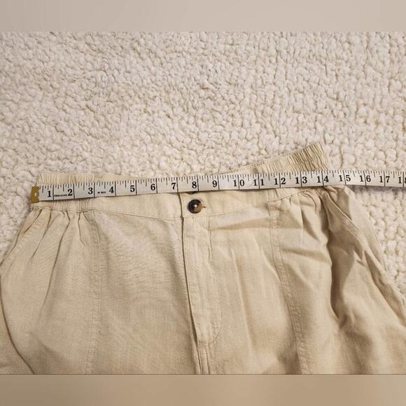 Wonderly linen blend cargo utility pants size large - Picture 4 of 12